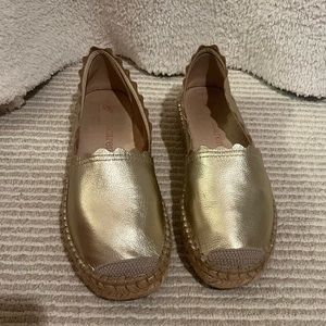 Macarena Espadrilles in Platinum sz 37